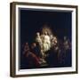 Doubting Thomas, 1634-Rembrandt van Rijn-Framed Giclee Print