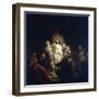 Doubting Thomas, 1634-Rembrandt van Rijn-Framed Giclee Print