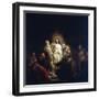 Doubting Thomas, 1634-Rembrandt van Rijn-Framed Giclee Print