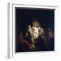 Doubting Thomas, 1634-Rembrandt van Rijn-Framed Giclee Print