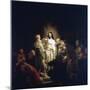 Doubting Thomas, 1634-Rembrandt van Rijn-Mounted Giclee Print