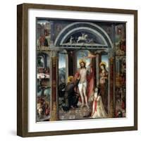 Doubting Thomas Putting His Hand into Christ's Wounds-null-Framed Giclee Print