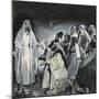 Doubting Thomas, Seeing Christ After the Resurrection-James Edwin Mcconnell-Mounted Giclee Print