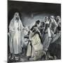 Doubting Thomas, Seeing Christ After the Resurrection-James Edwin Mcconnell-Mounted Giclee Print