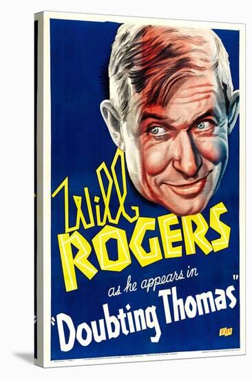 Doubting Thomas, Will Rogers, 1935-null-Stretched Canvas