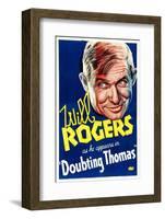 Doubting Thomas, Will Rogers, 1935-null-Framed Photo