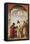 Doubting Thomas with Bishop Magno, 1505-Giovanni Battista Cima Da Conegliano-Framed Stretched Canvas