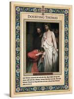 Doubting Thomas-Carl Bloch-Stretched Canvas