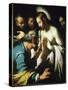 Doubting Thomas-Bernardo Strozzi-Stretched Canvas