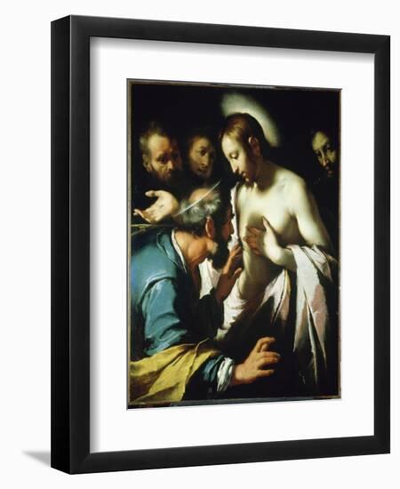 Doubting Thomas-Bernardo Strozzi-Framed Giclee Print