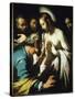 Doubting Thomas-Bernardo Strozzi-Stretched Canvas