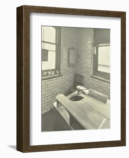 Douche Table, Thavies Inn Hospital, London, 1930-null-Framed Photographic Print