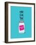 Douchebag Jar-null-Framed Art Print