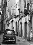Fiat Driving in Narrow Street, Sassari, Sardinia, Italy-Doug Pearson-Photographic Print