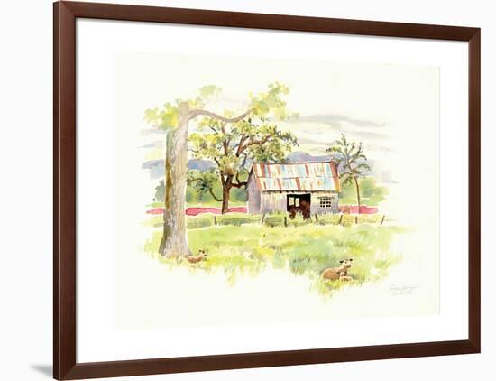 Doug's Shed-Gwendolyn Babbitt-Framed Art Print