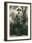 Doughboy with Bugle, World War I-null-Framed Art Print