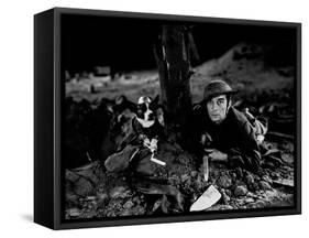 Doughboys, 1930-null-Framed Stretched Canvas