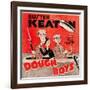 Doughboys, US poster art, Buster Keaton, Sally Eilers, Cliff Edwards, 1930-null-Framed Art Print