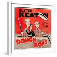 Doughboys, US poster art, Buster Keaton, Sally Eilers, Cliff Edwards, 1930-null-Framed Art Print