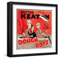 Doughboys, US poster art, Buster Keaton, Sally Eilers, Cliff Edwards, 1930-null-Framed Art Print