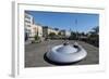 Doughnut Bench, Luxembourg City, Luxembourg, Europe-Charles Bowman-Framed Photographic Print