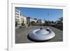 Doughnut Bench, Luxembourg City, Luxembourg, Europe-Charles Bowman-Framed Photographic Print