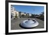 Doughnut Bench, Luxembourg City, Luxembourg, Europe-Charles Bowman-Framed Photographic Print