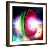 Doughnut Portal-ALI Chris-Framed Giclee Print