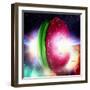 Doughnut Portal-ALI Chris-Framed Giclee Print