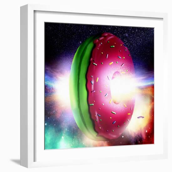 Doughnut Portal-ALI Chris-Framed Giclee Print