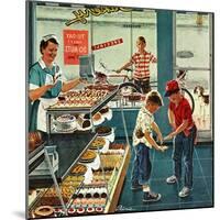 "Doughnuts for Loose Change", March 29, 1958-Ben Kimberly Prins-Mounted Premium Giclee Print