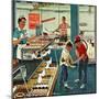 "Doughnuts for Loose Change", March 29, 1958-Ben Kimberly Prins-Mounted Giclee Print