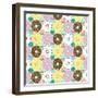 Doughnuts-Joanne Paynter Design-Framed Giclee Print