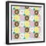 Doughnuts-Joanne Paynter Design-Framed Giclee Print