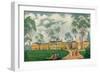 Doughoregan Manor, Near Ellicott City, Maryland, USA, C18th Century-James Preston-Framed Premium Giclee Print