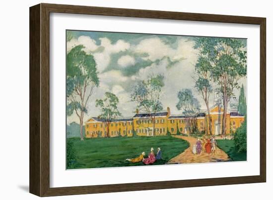 Doughoregan Manor, Near Ellicott City, Maryland, USA, C18th Century-James Preston-Framed Giclee Print