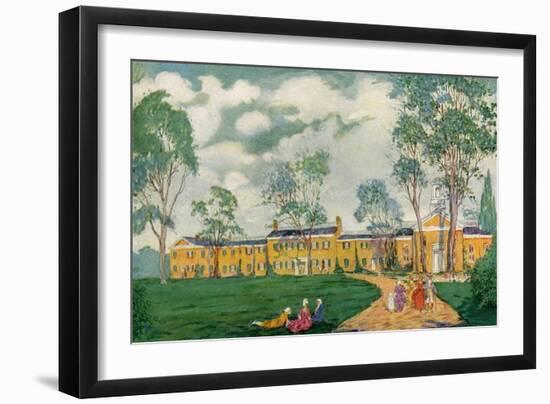 Doughoregan Manor, Near Ellicott City, Maryland, USA, C18th Century-James Preston-Framed Giclee Print