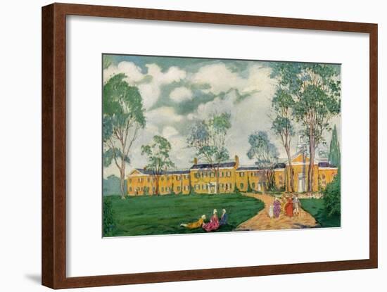 Doughoregan Manor, Near Ellicott City, Maryland, USA, C18th Century-James Preston-Framed Giclee Print