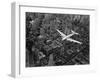 Douglas 4 Flying over Manhattan-Margaret Bourke-White-Framed Premium Photographic Print