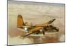 Douglas A-20 Havoc-null-Mounted Art Print