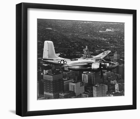 Douglas A-26/B-26 bomber-null-Framed Art Print