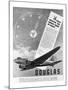 Douglas Ad Transport DC-3-null-Mounted Art Print