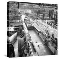 Douglas Aircrafts' Main Assembly Line-John Florea-Stretched Canvas