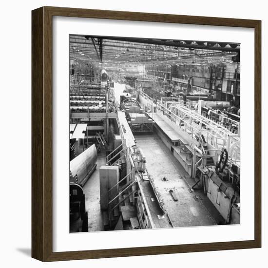 Douglas Aircrafts' Main Assembly Line-John Florea-Framed Premium Photographic Print