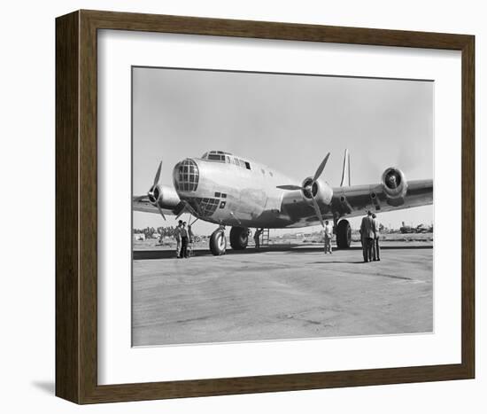 Douglas B-19 Behemoth bomber-null-Framed Art Print