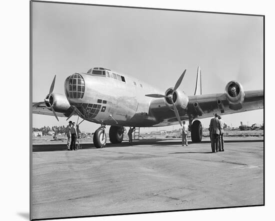 Douglas B-19 Behemoth bomber-null-Mounted Art Print