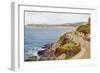 Douglas Bay from Onchan Head, Isle of Man, C1930S-C1940S-Valentine & Sons-Framed Giclee Print