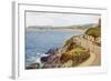 Douglas Bay from Onchan Head, Isle of Man, C1930S-C1940S-Valentine & Sons-Framed Giclee Print