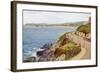 Douglas Bay from Onchan Head, Isle of Man, C1930S-C1940S-Valentine & Sons-Framed Giclee Print