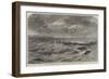Douglas Breakwater, Isle of Man, as Damaged by the Late Storm-Edwin Weedon-Framed Giclee Print